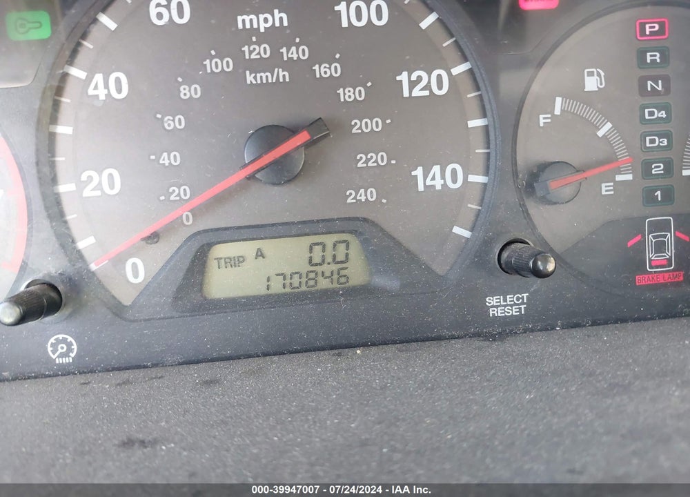 2002 HONDA ACCORD 3.0 EX VIN: 1HGCG22502A019143