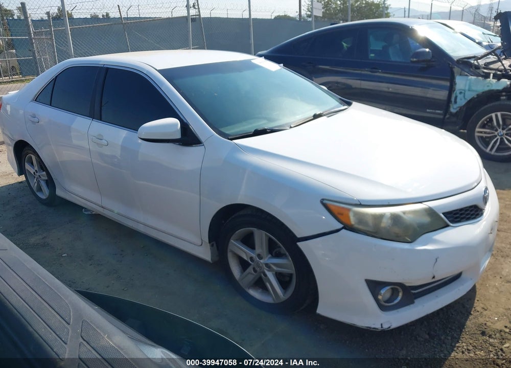 2012 TOYOTA CAMRY SE VIN: 4T1BF1FK9CU103853