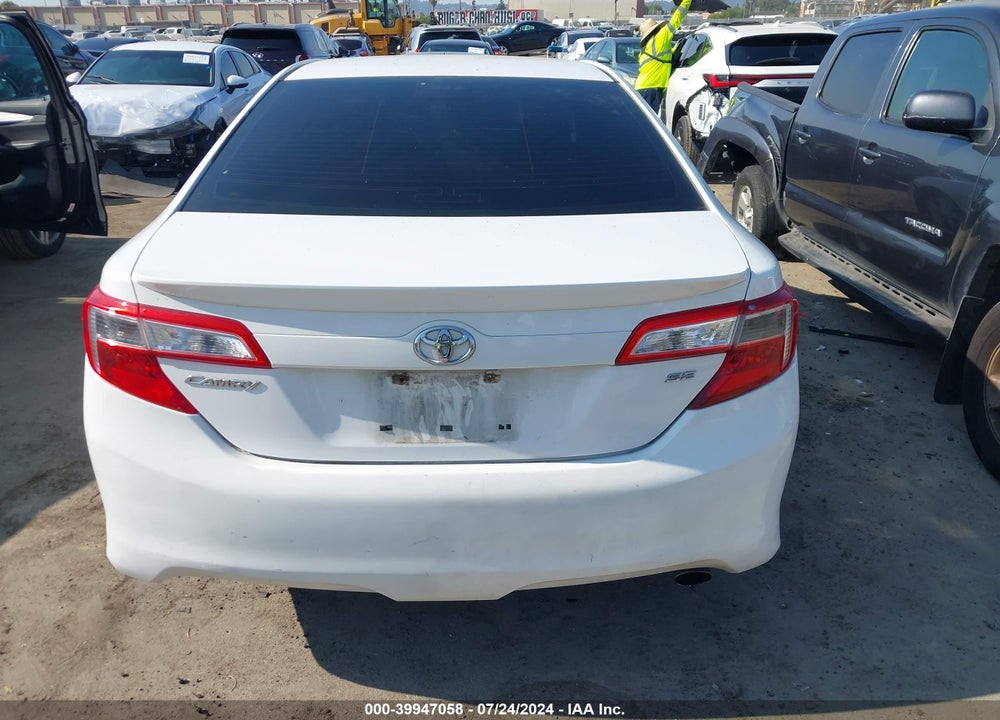 2012 TOYOTA CAMRY SE VIN: 4T1BF1FK9CU103853