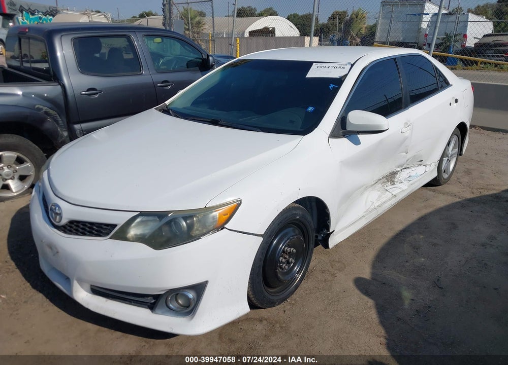 2012 TOYOTA CAMRY SE VIN: 4T1BF1FK9CU103853