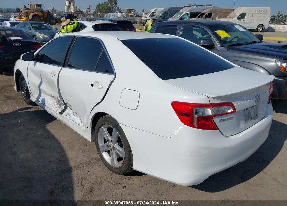 2012 TOYOTA CAMRY SE VIN: 4T1BF1FK9CU103853