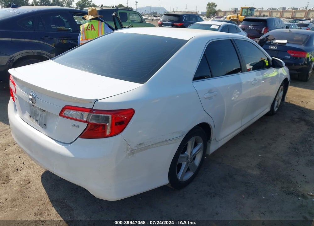 2012 TOYOTA CAMRY SE VIN: 4T1BF1FK9CU103853