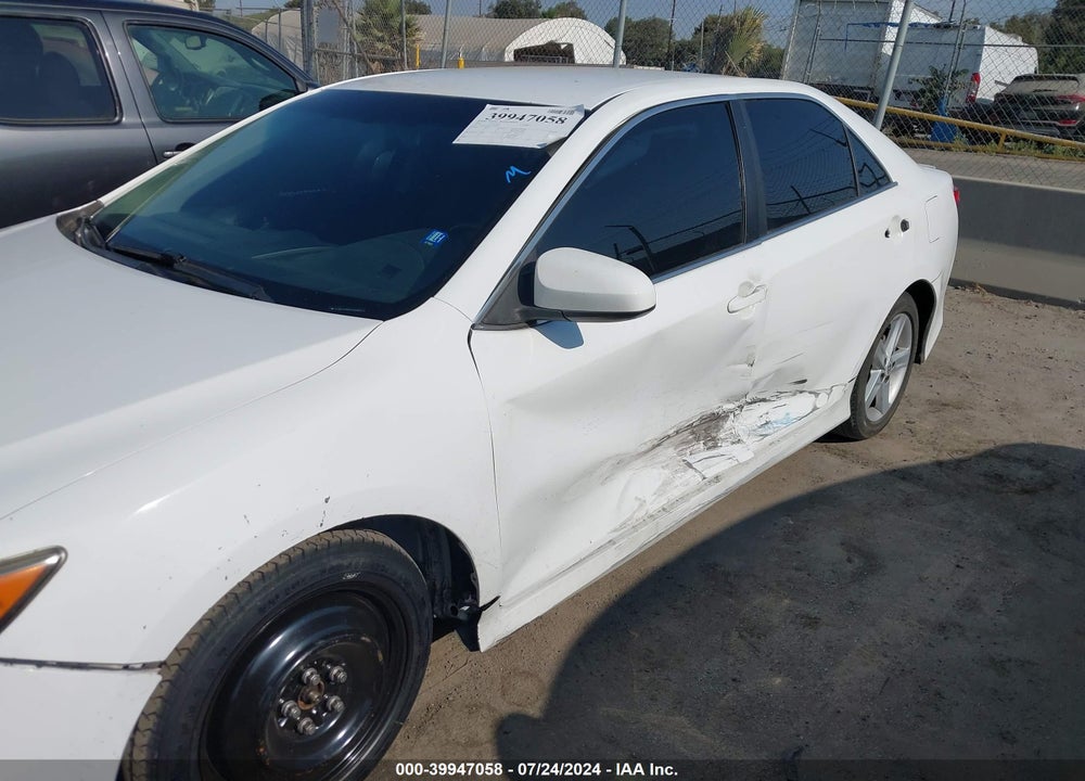 2012 TOYOTA CAMRY SE VIN: 4T1BF1FK9CU103853
