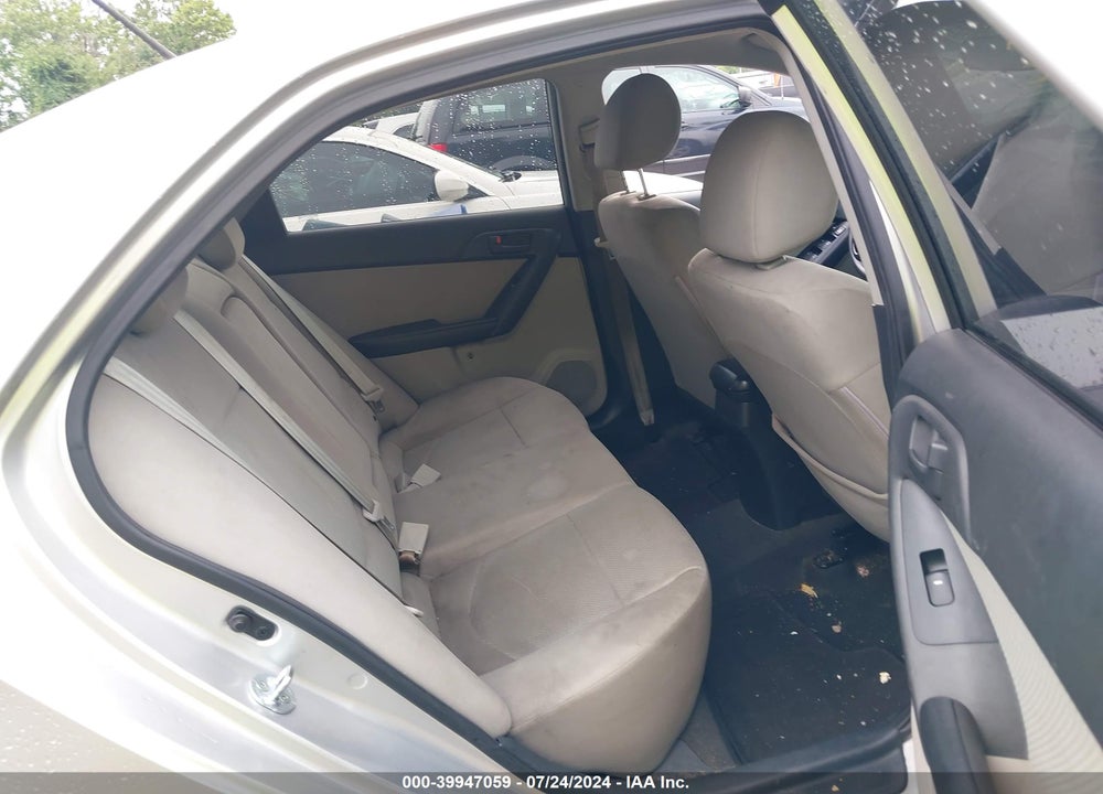 2010 KIA FORTE EX VIN: KNAFU4A26A5286847