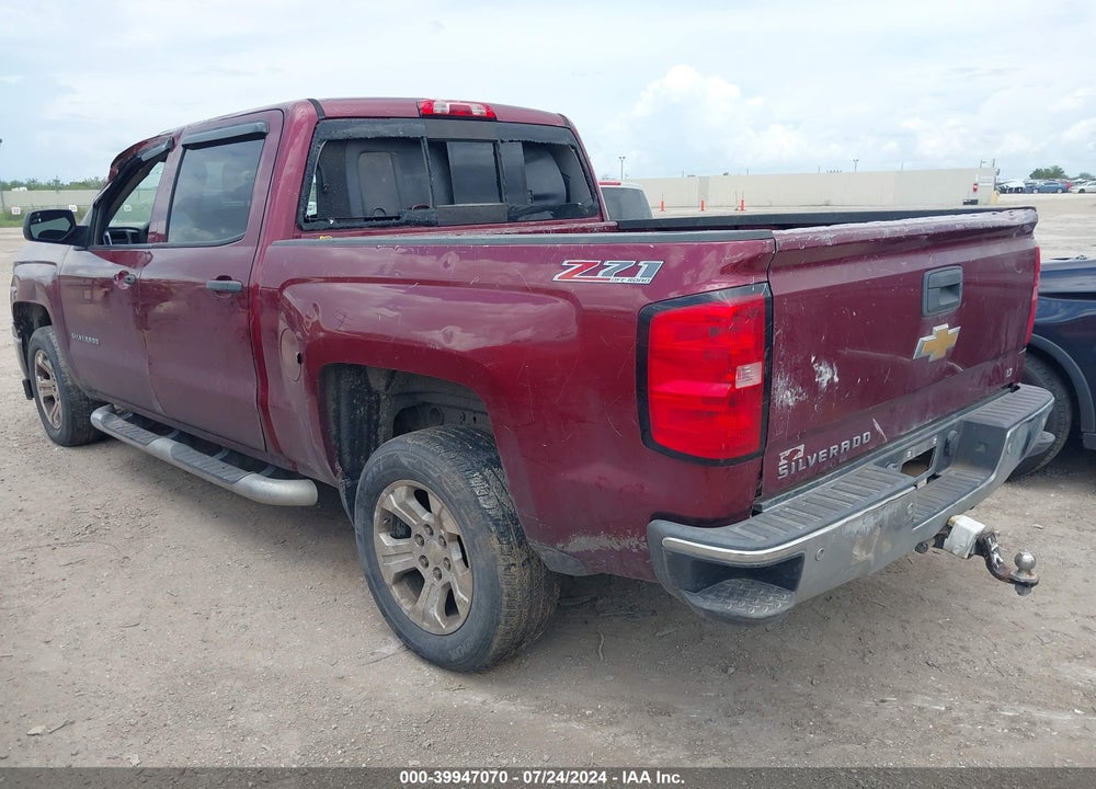 2014 CHEVROLET SILVERADO 1500 2LT VIN: 3GCUKRECXEG539036