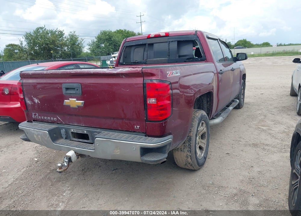 2014 CHEVROLET SILVERADO 1500 2LT VIN: 3GCUKRECXEG539036
