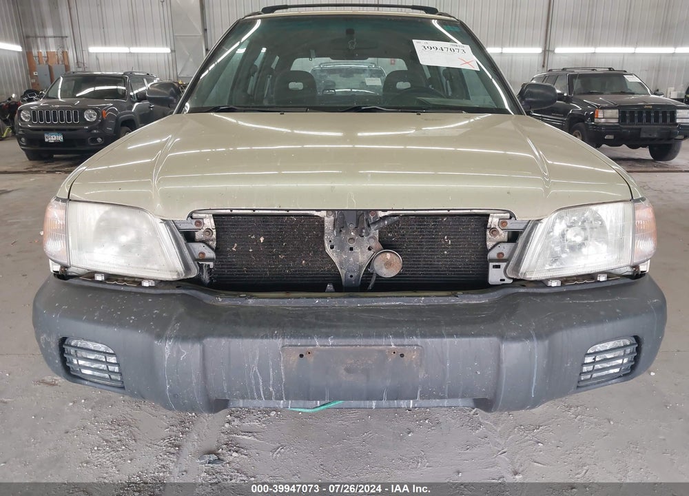 2002 SUBARU FORESTER L VIN: JF1SF63582H750578