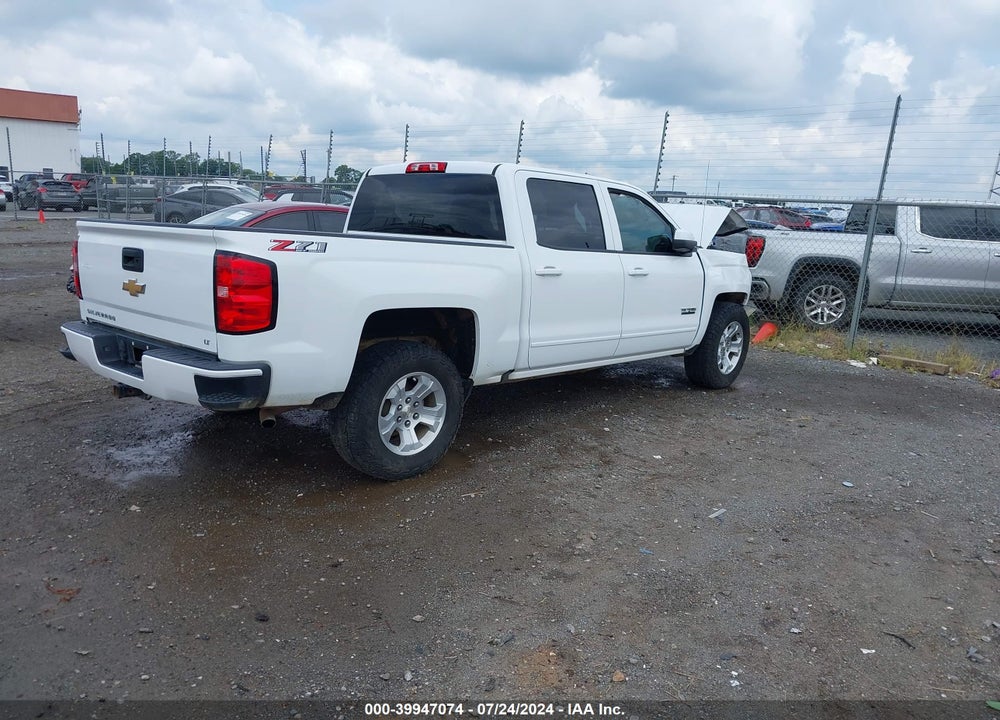2018 CHEVROLET SILVERADO 1500 2LT VIN: 3GCUKREC7JG421519