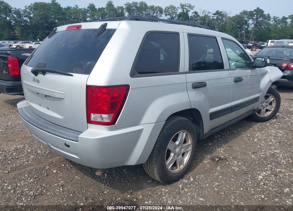 2006 JEEP GRAND CHEROKEE LAREDO VIN: 1J4GR48K86C147783