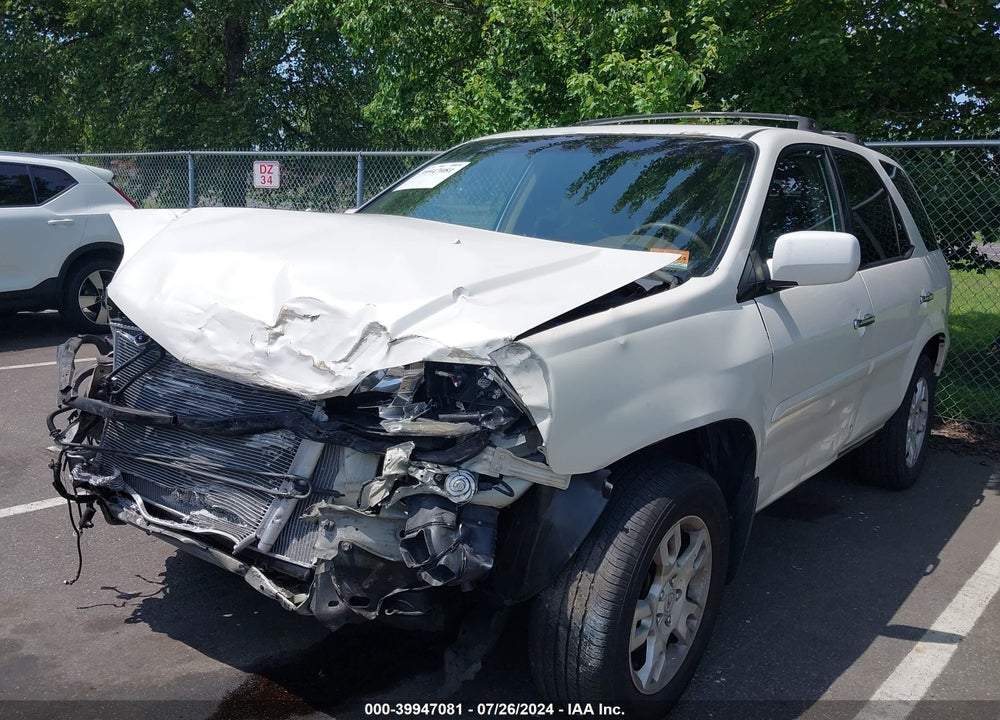 2004 ACURA MDX VIN: 2HNYD186X4H554552