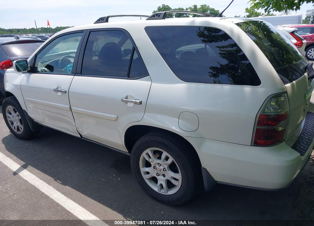 2004 ACURA MDX VIN: 2HNYD186X4H554552