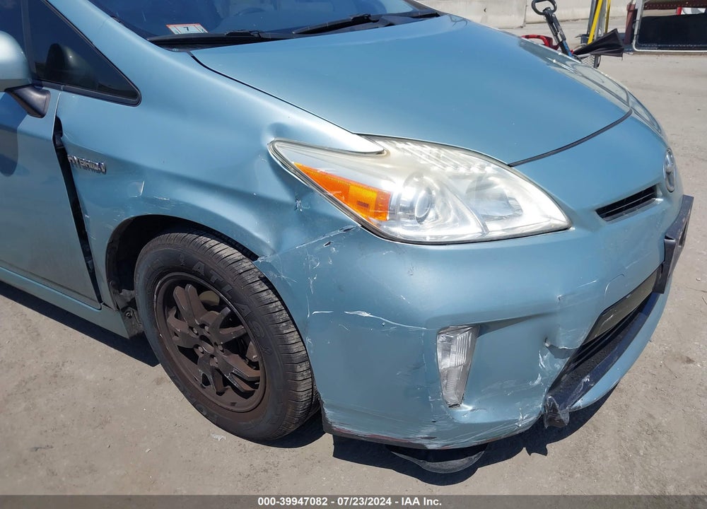 2012 TOYOTA PRIUS THREE VIN: JTDKN3DU2C1487144
