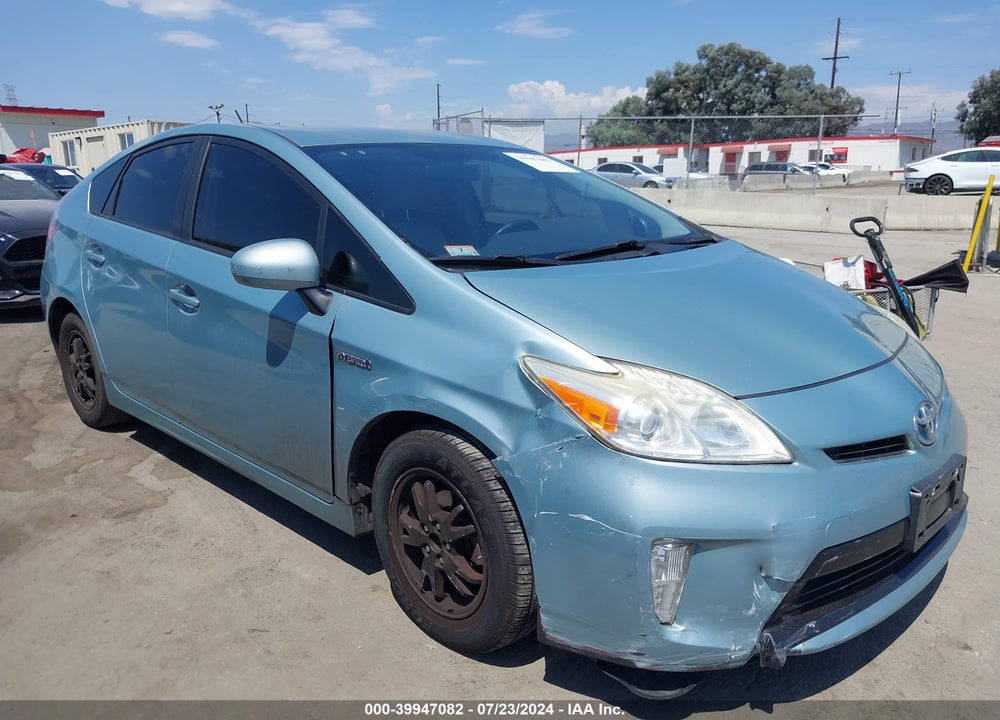 2012 TOYOTA PRIUS THREE VIN: JTDKN3DU2C1487144