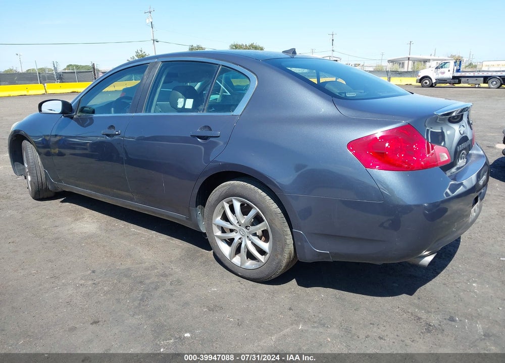 2007 INFINITI G35X VIN: JNKBV61F87M813961