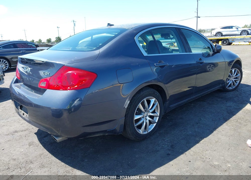 2007 INFINITI G35X VIN: JNKBV61F87M813961