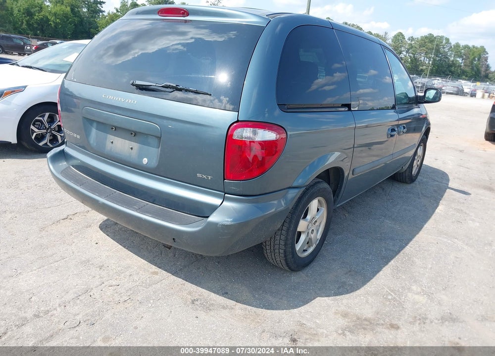 2005 DODGE CARAVAN SXT VIN: 1D4GP45R65B344617