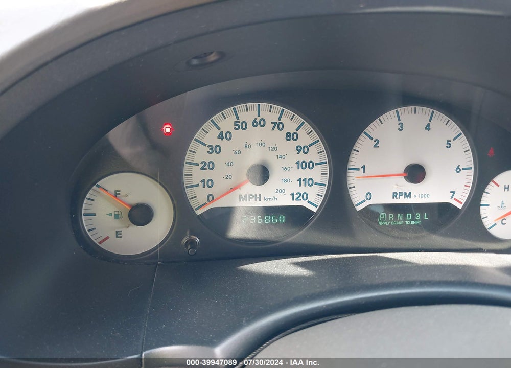 2005 DODGE CARAVAN SXT VIN: 1D4GP45R65B344617