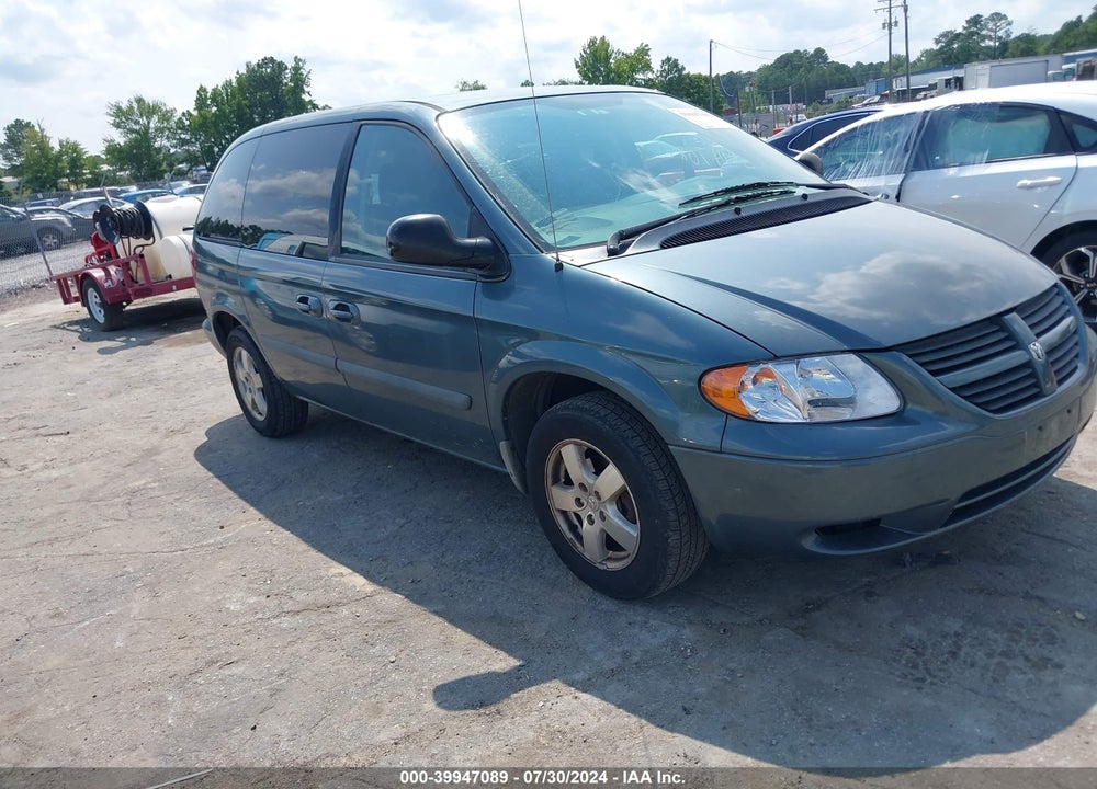 2005 DODGE CARAVAN SXT VIN: 1D4GP45R65B344617