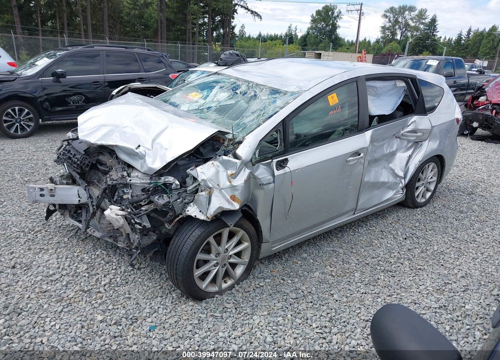 2012 TOYOTA PRIUS V VIN: JTDZN3EU0C3066993