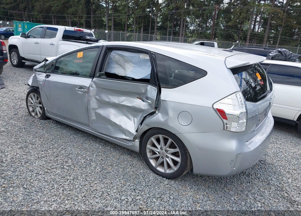 2012 TOYOTA PRIUS V VIN: JTDZN3EU0C3066993