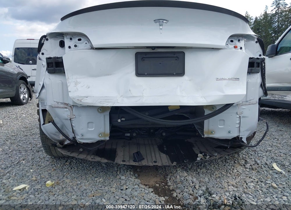2021 TESLA MODEL Y PERFORMANCE DUAL MOTOR ALL-WHEEL DRIVE VIN: 5YJYGDEF4MF258290