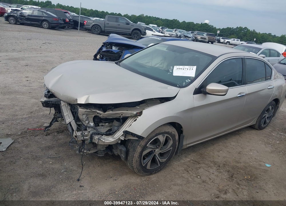 2016 HONDA ACCORD LX VIN: 1HGCR2F31GA121951