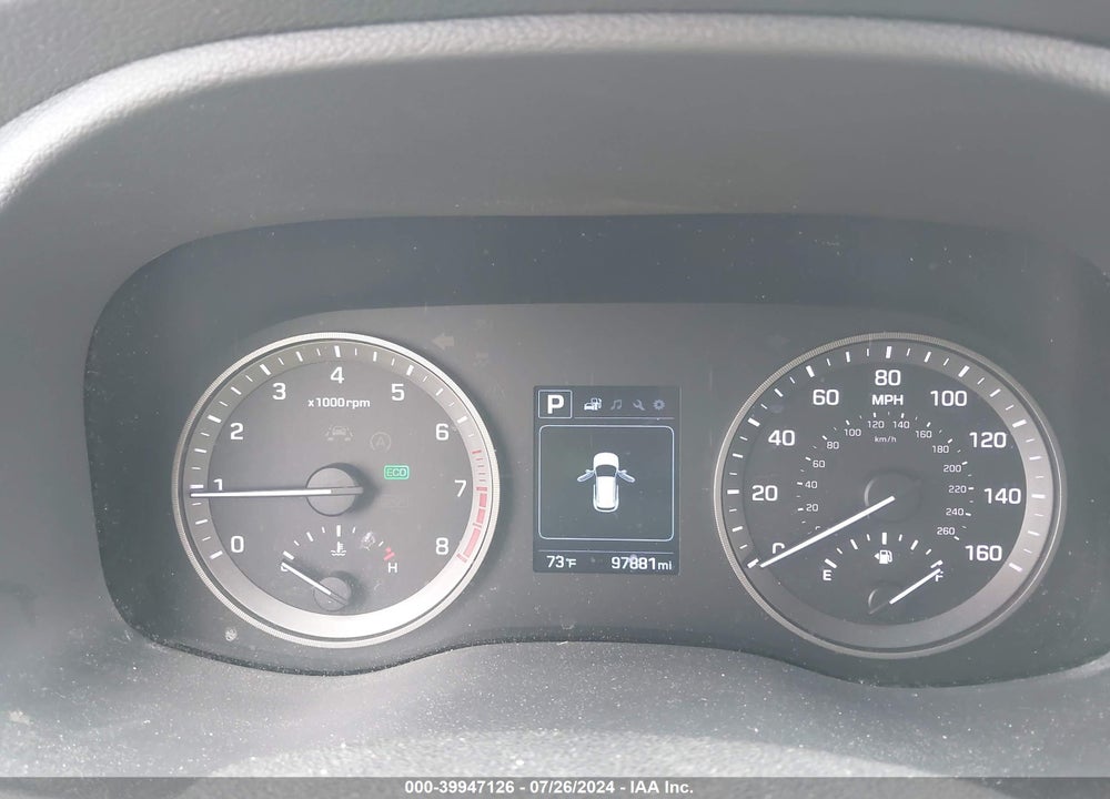 2016 HYUNDAI TUCSON SE VIN: KM8J23A44GU117029
