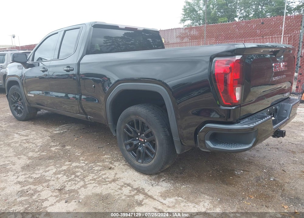 2020 GMC SIERRA 1500 2WD DOUBLE CAB STANDARD BOX ELEVATION VIN: 1GTR8CEK9LZ111190