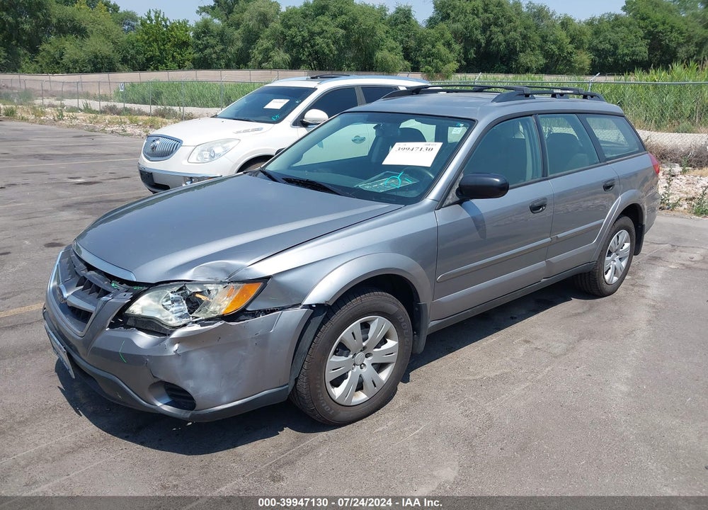2009 SUBARU OUTBACK 2.5I VIN: 4S4BP60CX97329323