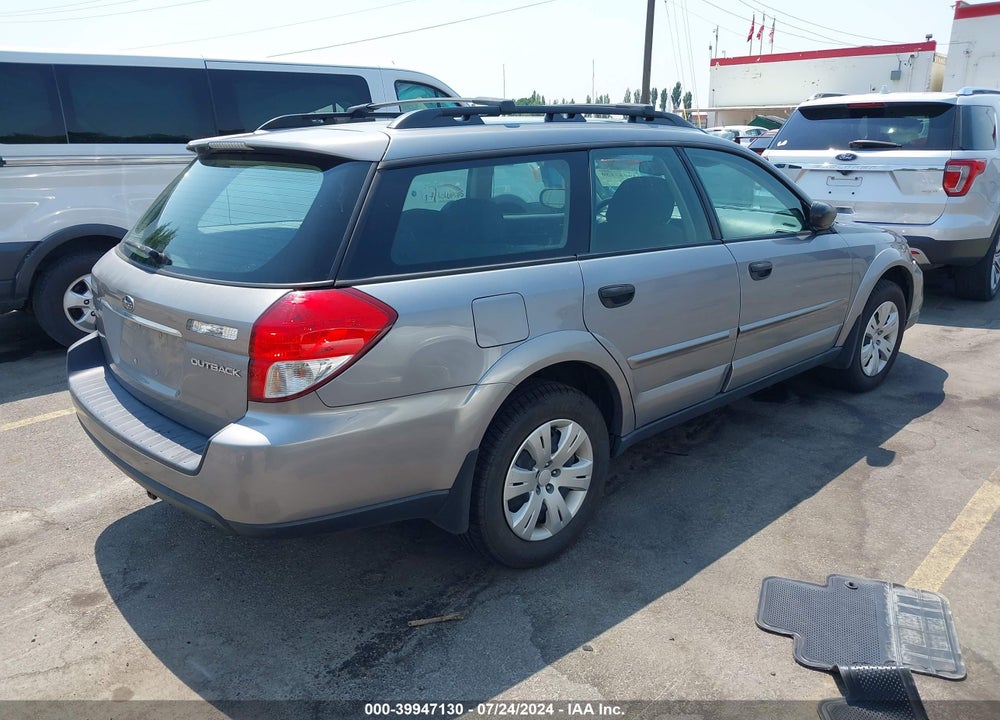 2009 SUBARU OUTBACK 2.5I VIN: 4S4BP60CX97329323