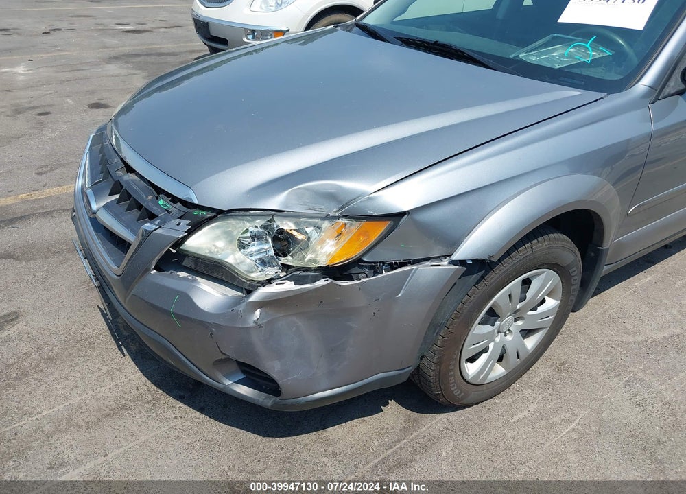 2009 SUBARU OUTBACK 2.5I VIN: 4S4BP60CX97329323