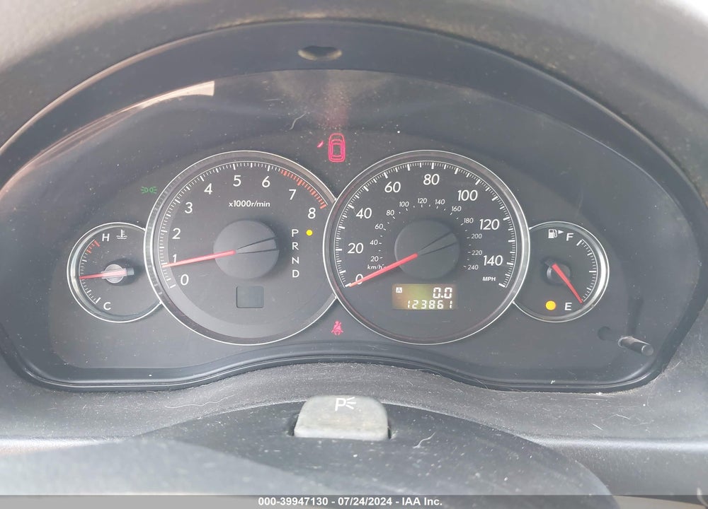 2009 SUBARU OUTBACK 2.5I VIN: 4S4BP60CX97329323