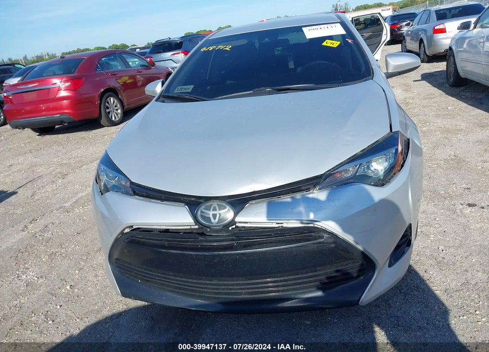 2019 TOYOTA COROLLA L VIN: 2T1BURHE7KC160693