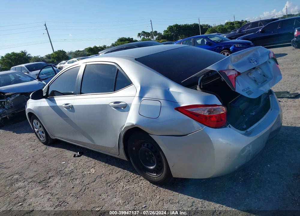 2019 TOYOTA COROLLA L VIN: 2T1BURHE7KC160693