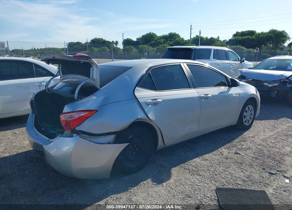 2019 TOYOTA COROLLA L VIN: 2T1BURHE7KC160693