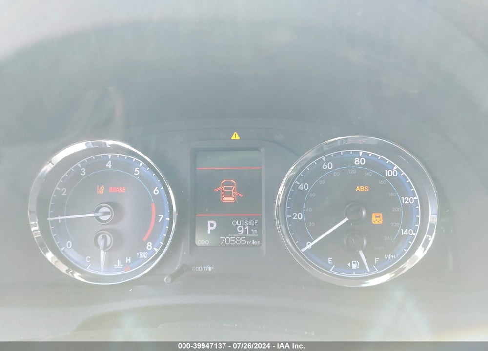 2019 TOYOTA COROLLA L VIN: 2T1BURHE7KC160693