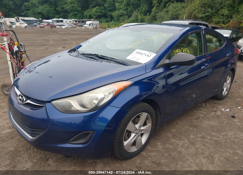 2013 HYUNDAI ELANTRA GLS VIN: KMHDH4AE9DU771868