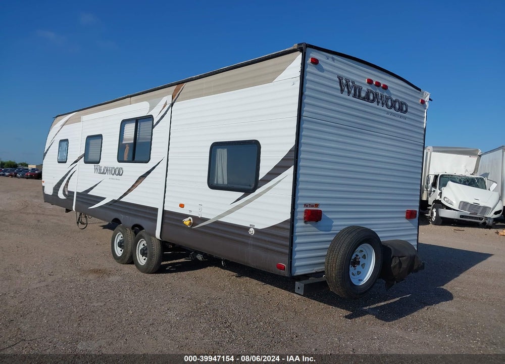 2015 FOREST RIVER WILDWOOD VIN: 4X4TWDF27FA256225