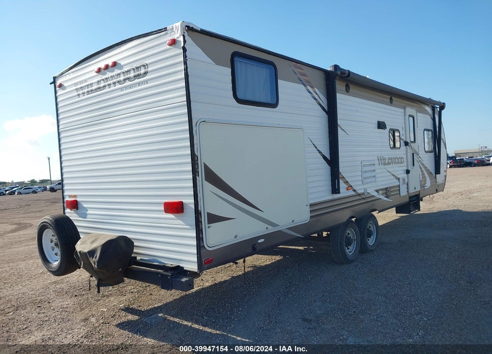 2015 FOREST RIVER WILDWOOD VIN: 4X4TWDF27FA256225