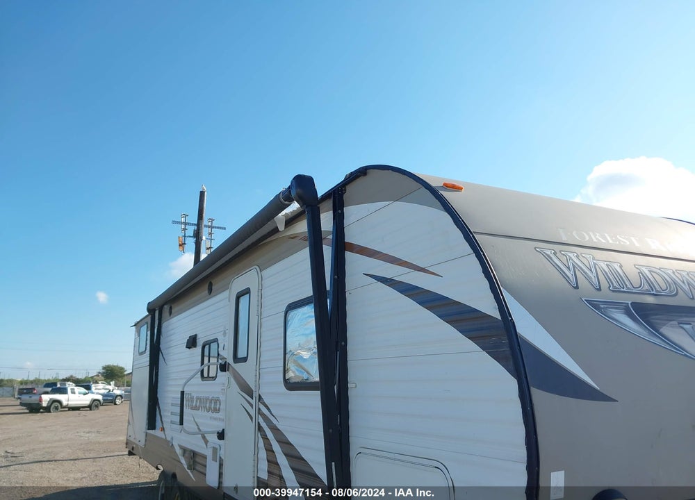 2015 FOREST RIVER WILDWOOD VIN: 4X4TWDF27FA256225