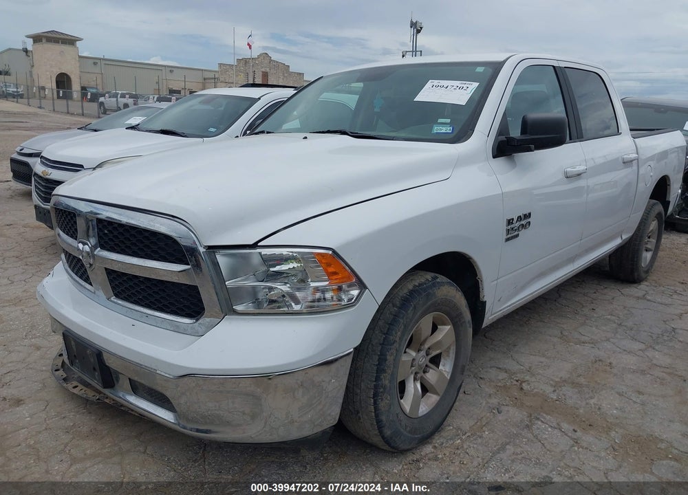 2021 RAM 1500 CLASSIC SLT 4X2 5'7 BOX VIN: 1C6RR6LG1MS529838