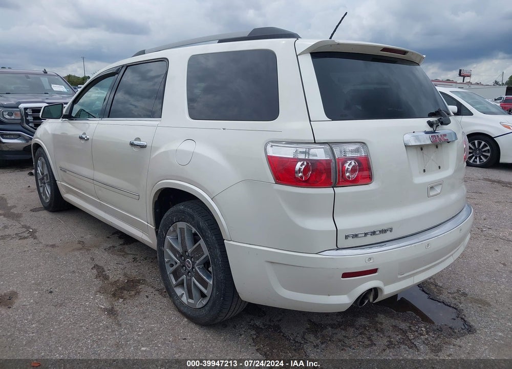 2012 GMC ACADIA DENALI VIN: 1GKKRTED5CJ244872