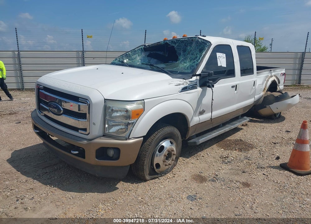 2012 FORD F-350 LARIAT VIN: 1FT8W3DT5CEC44497