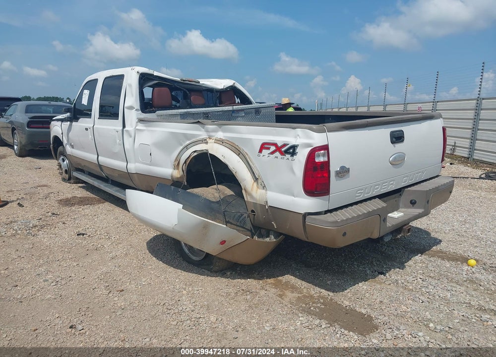 2012 FORD F-350 LARIAT VIN: 1FT8W3DT5CEC44497