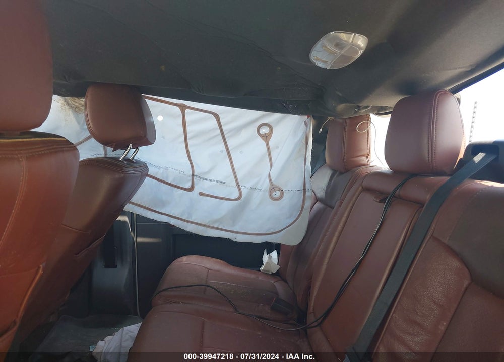 2012 FORD F-350 LARIAT VIN: 1FT8W3DT5CEC44497
