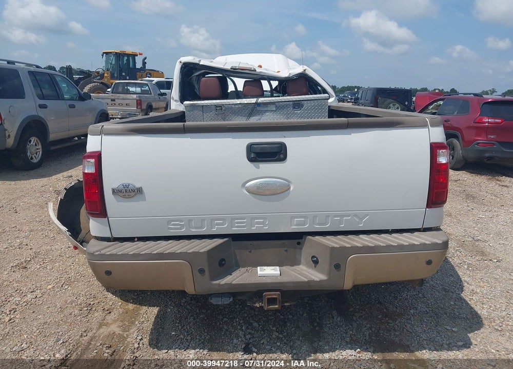 2012 FORD F-350 LARIAT VIN: 1FT8W3DT5CEC44497