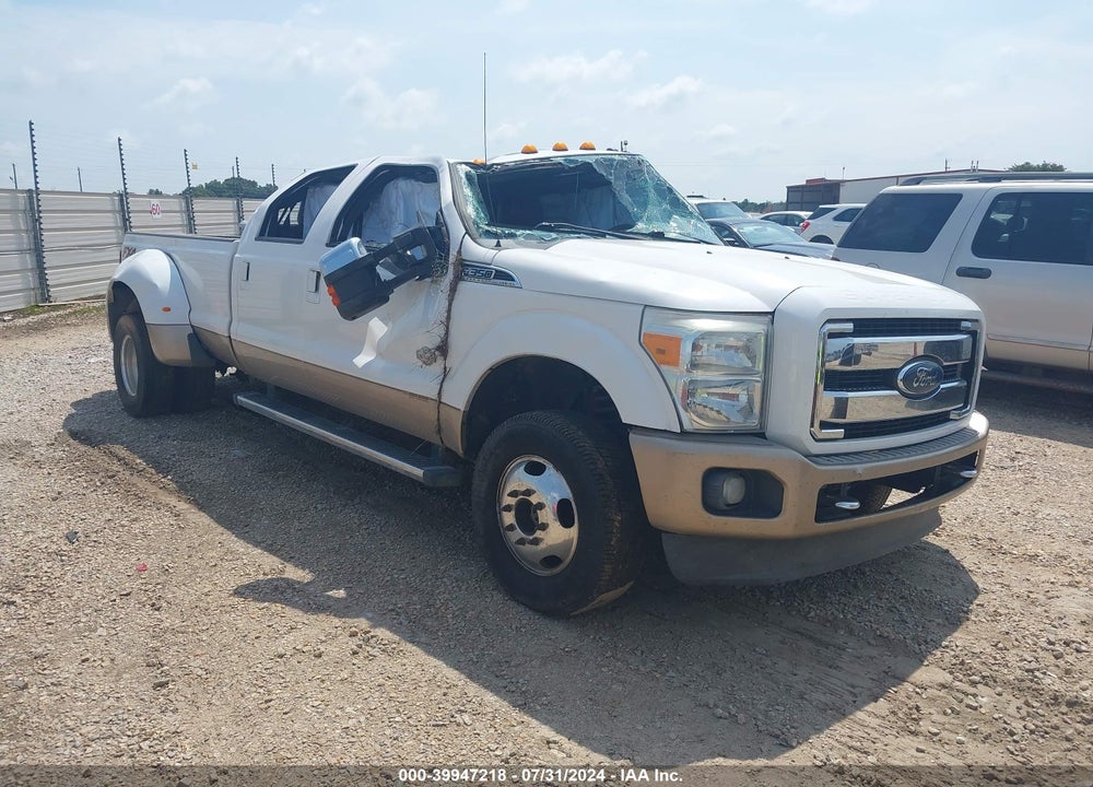 2012 FORD F-350 LARIAT VIN: 1FT8W3DT5CEC44497