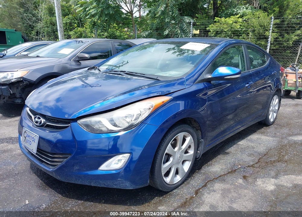 2013 HYUNDAI ELANTRA LIMITED VIN: KMHDH4AE3DU584819