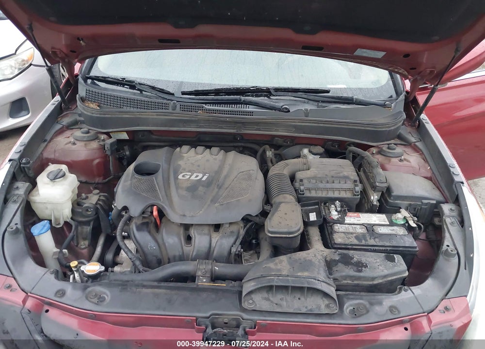 2012 HYUNDAI SONATA GLS VIN: 5NPEB4AC9CH490641