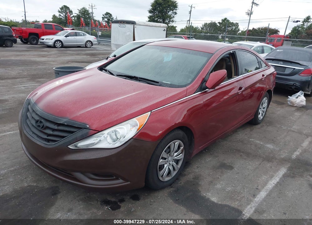 2012 HYUNDAI SONATA GLS VIN: 5NPEB4AC9CH490641